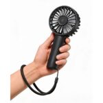 SPIGEN A905 mini prijenosni ručni ventilator (crni) - Slika 3
