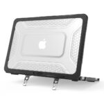 Tech-Protect Kevlar Pro futrola za Macbook Neo 13 2026 crno/prozirna - Slika 3