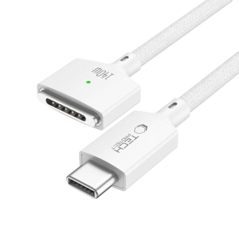 Tech-Protect MMC01 Ultraboost MagSafe 3 punjač za Macbook (Type C priključak) 2M 140W bijeli - Slika 3