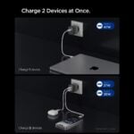 SPIGEN ESSENTIAL EE472EU-GAN 2-utora BRZI strujni punjač 47W (GUNMETAL) - Slika 3