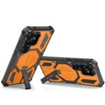 TECH-PROTECT MAGBLAST MAGSAFE + 2 kaljena stakla GALAXY S26 ULTRA (crno/narančasta) - Slika 3