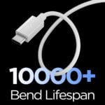 SPIGEN EB6015CC ESSENTIAL TIP-C kabel za brzo punjenje 60W 150cm (bijela) - Slika 3