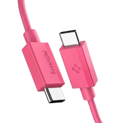 SPIGEN EB6010CC ESSENTIAL TIP-C kabel za brzo punjenje 60W 100cm (PINK) - Slika 2