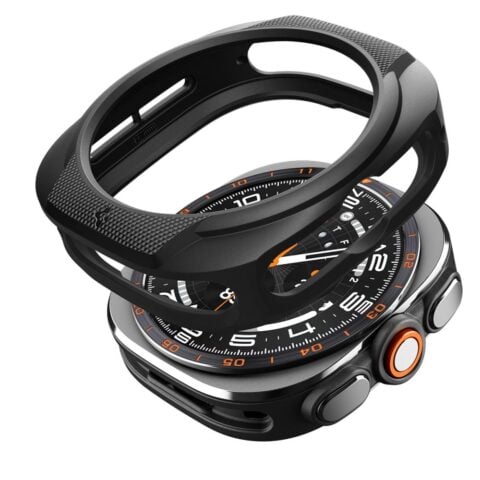 SPIGEN LIQUID AIR maskica za Samsung Galaxy Watch Ultra 2 2026 (47 mm), mat crna - Slika 3