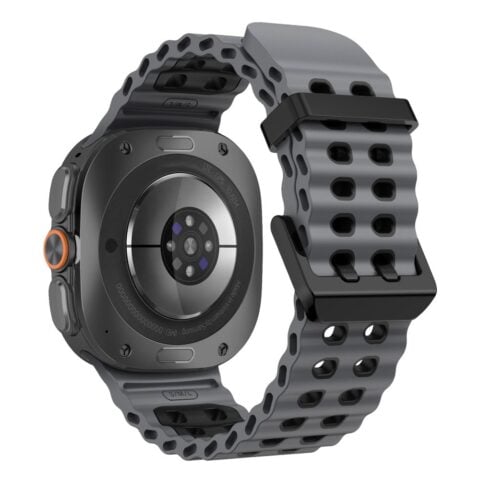 TECH-PROTECT ICONBAND PRO narukvica za SAMSUNG GALAXY WATCH ULTRA 1 / 2 2024-2026 (47 MM) GREY/BLACK - Slika 3