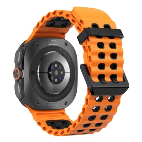 TECH-PROTECT ICONBAND PRO narukvica za SAMSUNG GALAXY WATCH ULTRA 1 / 2 2024-2026 (47 MM) ORANGE/BLACK - Slika 3