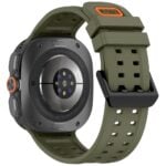 Tech-Protect Silicone Air Remen za Samsung Galaxy Watch Ultra 1/2 2024-2026 (47mm) maslinasto zeleni - Slika 4