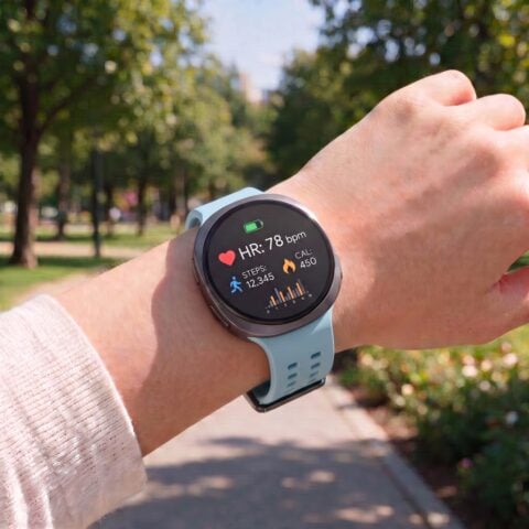 Tech-Protect Silicone Air remen za Samsung Galaxy Watch 8 / 9 / CLASSIC (40 / 44 / 46 mm) BABY BLUE - Slika 5