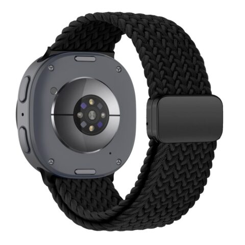 TECH-PROTECT NYLONMAG narukvica za SAMSUNG GALAXY WATCH 8 / 9 / CLASSIC (40 / 44 / 46 mm) crna - Slika 4