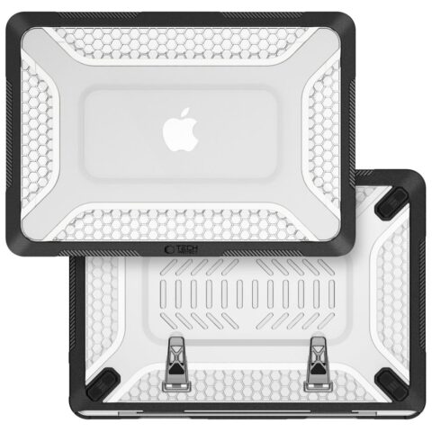 Tech-Protect Kevlar Pro futrola za Macbook Neo 13 2026 crno/prozirna - Slika 4