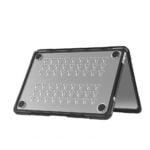 Tech-Protect VELAR futrola za Macbook Neo 13 2026 crno/matte prozirna - Slika 4