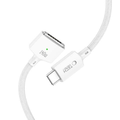 Tech-Protect MMC01 Ultraboost MagSafe 3 punjač za Macbook (Type C priključak) 2M 140W bijeli - Slika 4