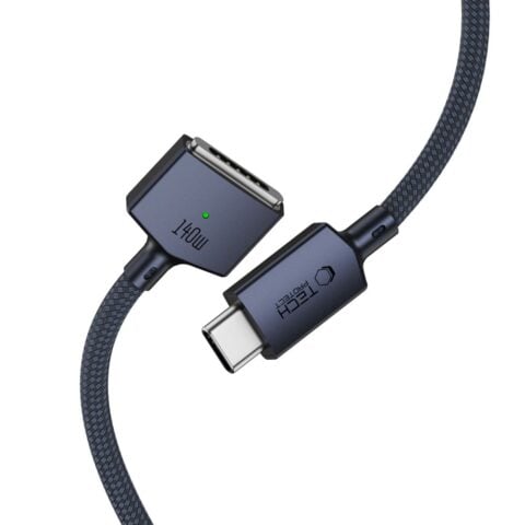 Tech-Protect MMC01 Ultraboost MagSafe 3 punjač za Macbook (Type C priključak) 2M 140W plavi - Slika 5