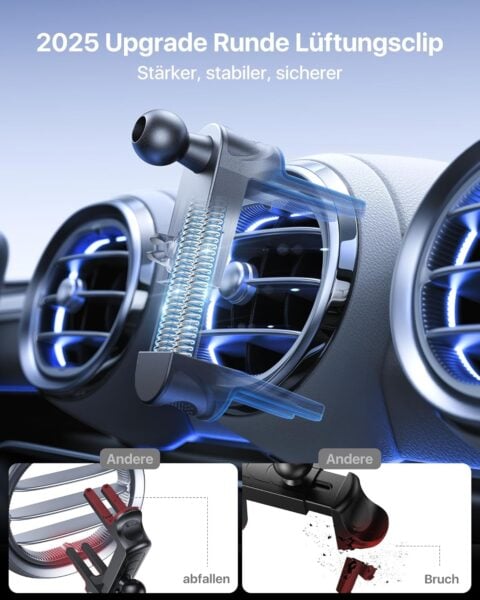 Nosač mobitela MAGSAFE Mercedes Benz A/B/C/E/S-Klasse/Sprinter/W206/ Audi za iPhone Samsung - Slika 4