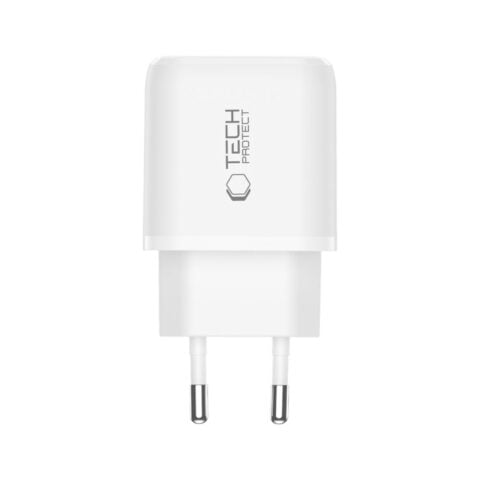 TECH-PROTECT NCA65W-GAN 2-utora punjač PD 65W / QC3.0 (bijela) - Slika 4