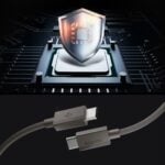 SPIGEN EB6015CC ESSENTIAL TIP-C kabel za brzo punjenje 60W 150cm (GUNMETAL) - Slika 4