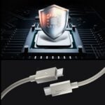 SPIGEN EB6015CC ESSENTIAL TIP-C kabel za brzo punjenje 60W 150cm (NATURAL TITANIUM) - Slika 4