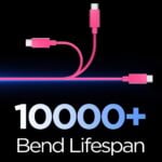 SPIGEN EB6010CC ESSENTIAL TIP-C kabel za brzo punjenje 60W 100cm (PINK) - Slika 3