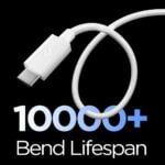 SPIGEN EB6015AC ESSENTIAL TIP-C kabel za brzo punjenje 60W 150cm (bijela) - Slika 4
