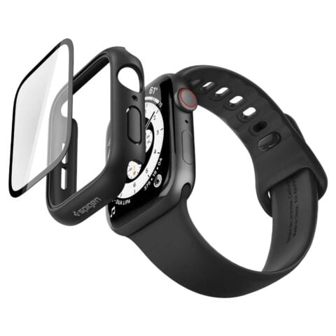 SPIGEN THIN FIT 360 APPLE WATCH 4 / 5 / 6 / SE 1 / 2 / 3 (44 mm) crni - Slika 4