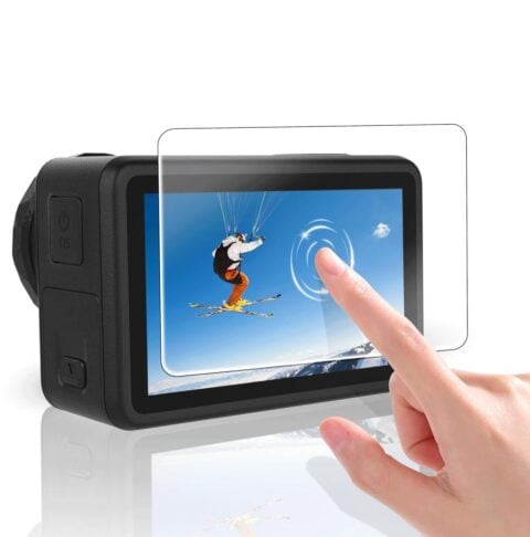 TECH-PROTECT GLASS FIT+ 2-seta kaljenih stakala za DJI OSMO ACTION 6 - Slika 5