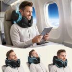 TECH-PROTECT COMFORTREST putni jastuk za vrat (crni) - Slika 5