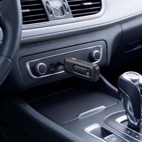 TECH-PROTECT ULTRABOOST AU03 audio adapter AUX Bluetooth 6.0 crni - Slika 5