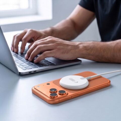TECH-PROTECT A54 MAGNETIC MAGSAFE bežični punjač 25 W Qi2.2, bijeli - Slika 5
