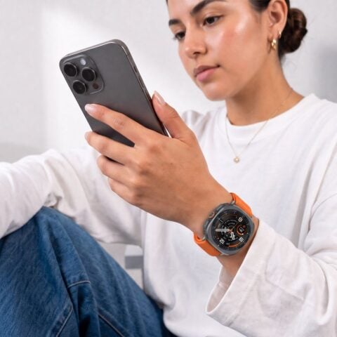 TECH-PROTECT NYLON CLASP SAMSUNG GALAXY WATCH ULTRA 1 / 2 2024-2026 (47 mm) orange - Slika 5