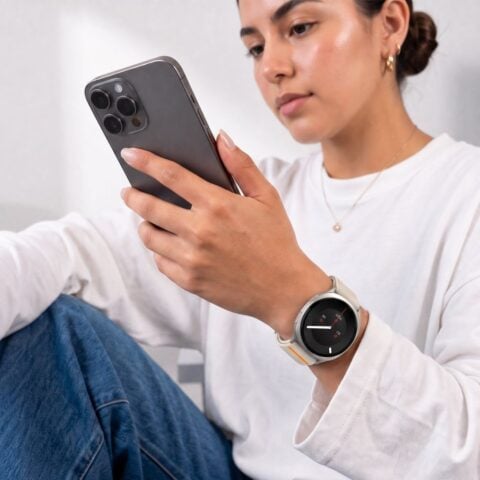 TECH-PROTECT NYLON CLASP SAMSUNG GALAXY WATCH 8 / 9 / CLASSIC (40 / 44 / 46 mm) STARLIGHT - Slika 5