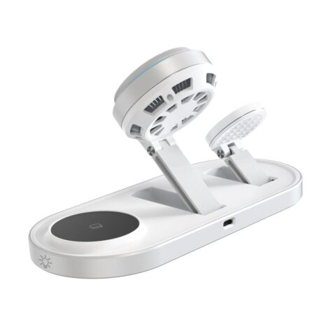TECH-PROTECT A51 ARCTICBOOST 3u1 magnetski MagSafe bežični punjač 25W QI2.2 bijeli - Slika 4
