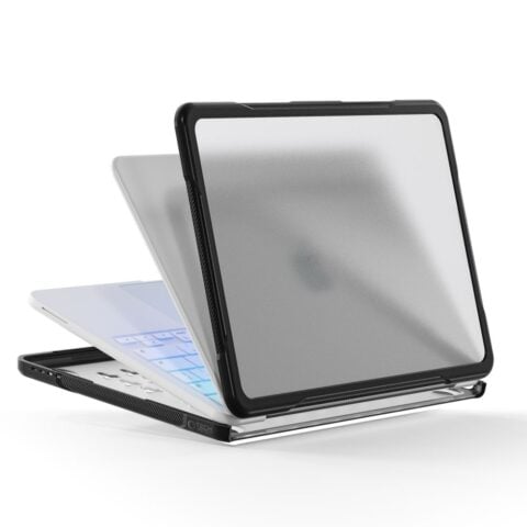 Tech-Protect VELAR futrola za Macbook Neo 13 2026 crno/matte prozirna - Slika 5