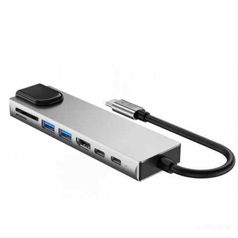 Tech-Protect HB09 Hub 8u1 Type C to 2 x USB + Type C + HDMI 4K 60HZ + SD/TF + PD100W + RJ45 - Slika 5