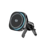 TECH-PROTECT V20 ARCTICBOOST magnetski držač za auto s bežičnim punjačem MagSafe za nadzornu ploču i ventilacijsku rešetku 25W QI2.2 crni - Slika 4