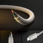 SPIGEN EB6015CC ESSENTIAL TIP-C kabel za brzo punjenje 60W 150cm (NATURAL TITANIUM) - Slika 5