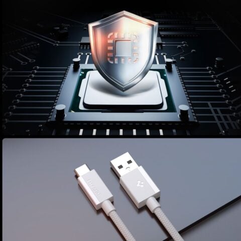 SPIGEN EB6015AC ESSENTIAL TIP-C kabel za brzo punjenje 60W 150cm (bijela) - Slika 5