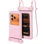 TECH-PROTECT UWC7 FLOATING vodootporna torbica za mobitele do 6,9" inča (pink) - Slika 5