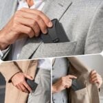 Tech-Protect Thorn novčanik s karticama RFID signal blocker (crna) - Slika 4