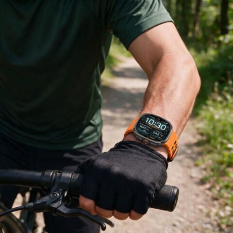 TECH-PROTECT ICONBAND PRO narukvica za SAMSUNG GALAXY WATCH ULTRA 1 / 2 2024-2026 (47 MM) ORANGE/BLACK - Slika 5