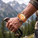 TECH-PROTECT NYLON PRO remen za HUAWEI WATCH FIT 3 / 4 / 4 PRO / 5 / 5 PRO, orange - Slika 5