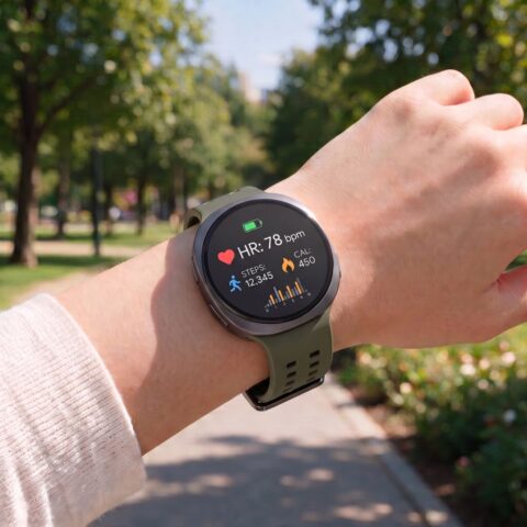 Tech-Protect Silicone Air remen za Samsung Galaxy Watch 8 / 9 / CLASSIC (40 / 44 / 46 mm) OLIVE GREEN - Slika 5