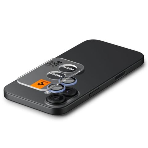 2x SPIGEN OPTIK PRO GLAS.TR ”EZ FIT” CAMERA PROTECTOR za iPHONE 16 / 16 PLUS / 17 (plava) - Slika 6