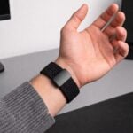 TECH-PROTECT NYLONMAG narukvica za SAMSUNG GALAXY WATCH 8 / 9 / CLASSIC (40 / 44 / 46 mm) crna - Slika 6