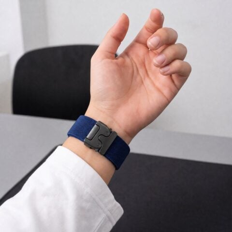 TECH-PROTECT NYLON CLASP SAMSUNG GALAXY WATCH 8 / 9 / CLASSIC (40 / 44 / 46 mm) navy blue - Slika 6