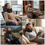 TECH-PROTECT COMFORTREST putni jastuk za vrat (crni) - Slika 6