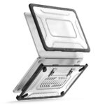 Tech-Protect Kevlar Pro futrola za Macbook Neo 13 2026 crno/prozirna - Slika 6