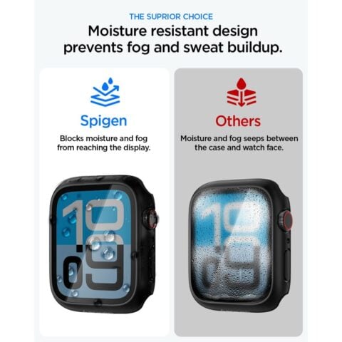 SPIGEN THIN FIT 360 APPLE WATCH 4 / 5 / 6 / SE 1 / 2 / 3 (44 mm) crni - Slika 6
