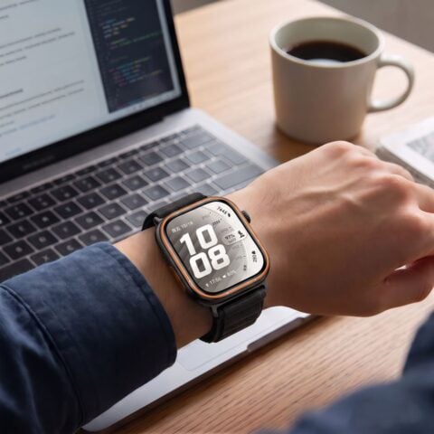 TECH-PROTECT NYLON PRO remen za HUAWEI WATCH FIT 3 / 4 / 4 PRO / 5 / 5 PRO, crni - Slika 6