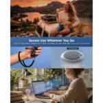 SPIGEN A905 mini prijenosni ručni ventilator (crni) - Slika 7