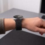 TECH-PROTECT NYLONMAG narukvica za SAMSUNG GALAXY WATCH 8 / 9 / CLASSIC (40 / 44 / 46 mm) crna - Slika 7